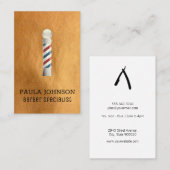 kaper | Haarspecialist Visitekaartje (Voorkant / Achterkant)