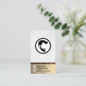 kaper | Haarspecialist Visitekaartje (Staand voorkant)