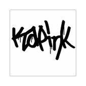 Kapink stank 	rubberstempel (Afrduk)