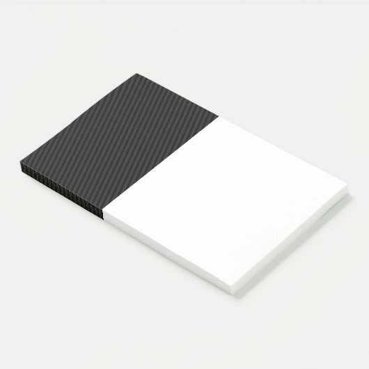 Kapitaal in koolstofvezel post-it® notes (Schuin)