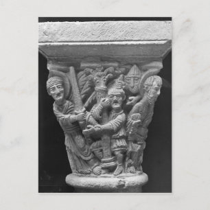 Kapitaal van een kolom briefkaart