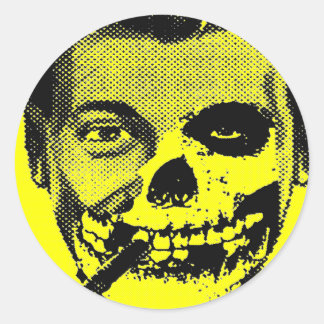 Kapitalisme is leuk ronde sticker