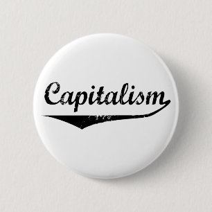 kapitalisme ronde button 5,7 cm