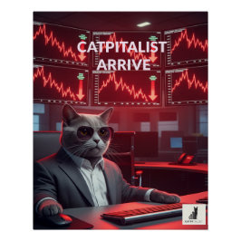 Kapitalist: Markt Crash Comedy - Poster Finance Perfect Poster