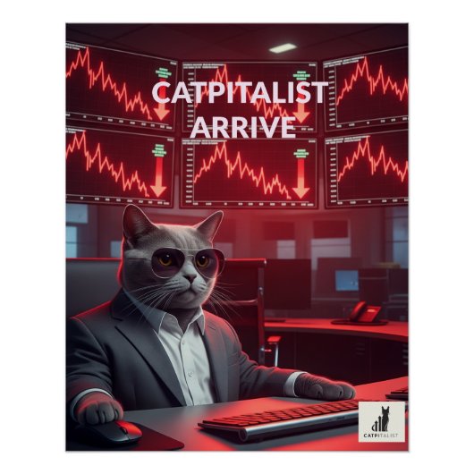 Kapitalist: Markt Crash Comedy - Poster Finance Perfect Poster (Voorkant)