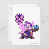 Kapitein 1 van het Faerieland Team Briefkaart (Voorkant / Achterkant)