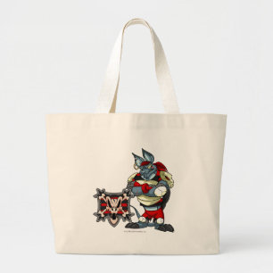 Kapitein 1 van het Krawk Island Team Grote Tote Bag