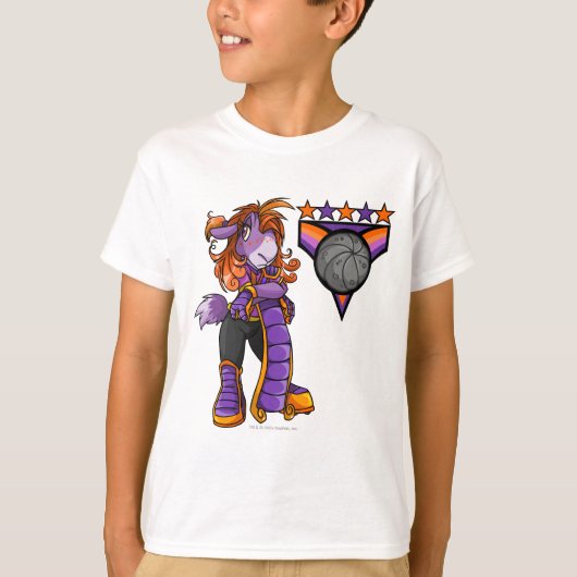 Kapitein 1 van het Kreludor Team T-shirt (Voorkant)