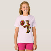 Kapitein 1 van het Shenkuu-team T-shirt (Voorkant volledig)