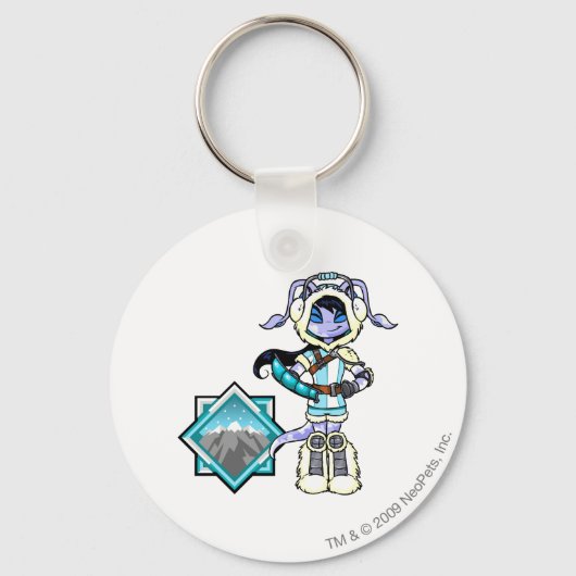 Kapitein 1 van het Terror Mountatin Team Sleutelhanger (Voorkant)