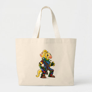 Kapitein 2 van het Roo-eilandteam Grote Tote Bag