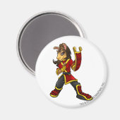 Kapitein 2 van het Shenkuu-team Magneet (Voorkant / Achterkant)