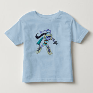 Kapitein 2 van het Terror Mountation Team Kinder Shirts