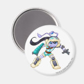 Kapitein 2 van het Terror Mountation Team Magneet (Voorkant / Achterkant)