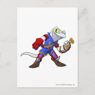 Kapitein 2 van Meridell Team Briefkaart