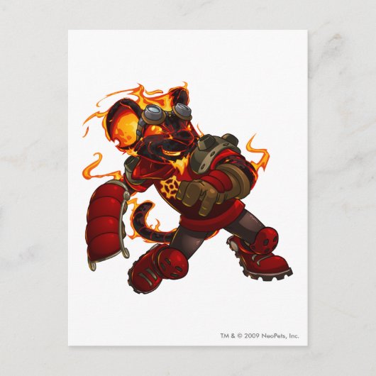 Kapitein 2 van Moltara Team Briefkaart (Voorkant)