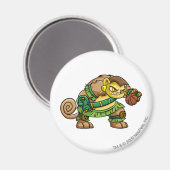 Kapitein 2 van Mystery Island Magneet (Voorkant / Achterkant)