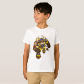 Kapitein 2 Verloren woestijn T-shirt (Voorkant volledig)