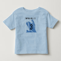 Kapitein,  3rd Birthday-shirt