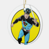 Kapitein Actie 2010 Keramisch Ornament (Links)