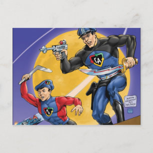 Kapitein Action Classic Briefkaart