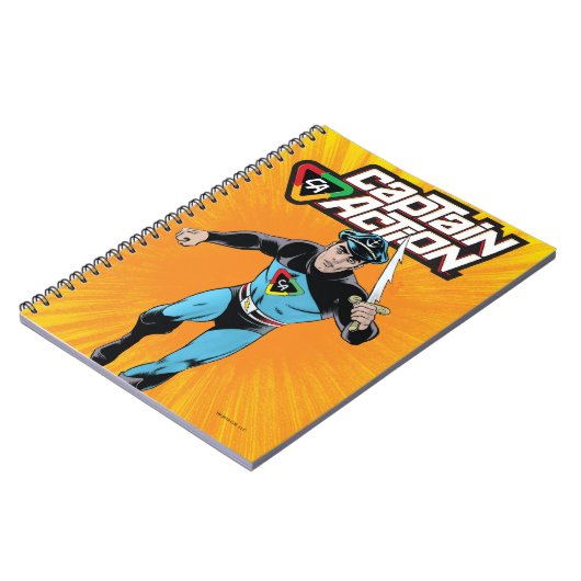 Kapitein Action Notebook Notitieboek (Linkerzijde)