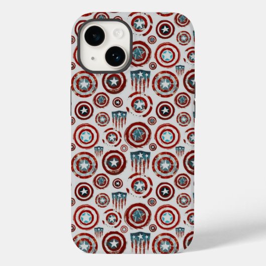 Kapitein Amerika Case-Mate iPhone Case (Achterkant)