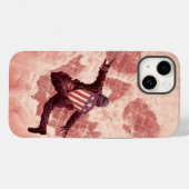 Kapitein Amerika Case-Mate iPhone Case (Achterkant (horizontaal))