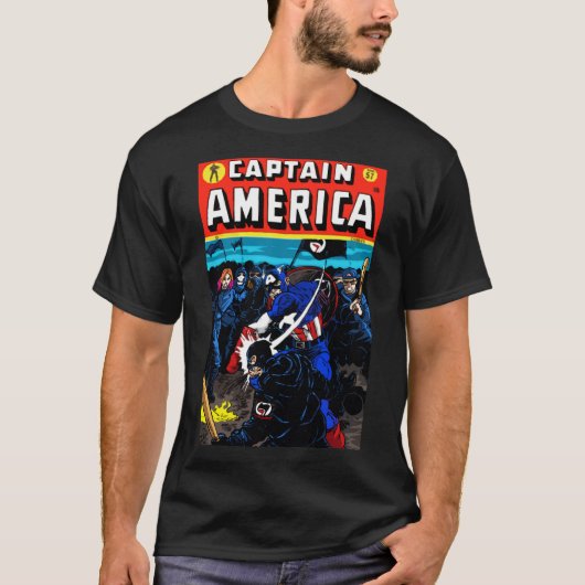 Kapitein Amerika T-shirt (Voorkant)