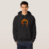 Kapitein Anchor Sunrise, volle maan zonneschijning Hoodie (Voorkant volledig)