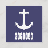 Kapitein Anchor Zee Ocean Sailing Informatiekaartje (Voorkant)