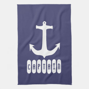 Kapitein Anchor Zee Ocean Sailing Theedoek