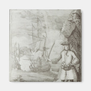 Kapitein Avery die de vangst uitvoert Magneet