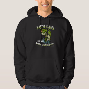 Kapitein Baiter ik gooi het elke kans om te vissen Hoodie