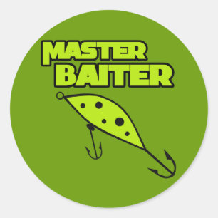 Kapitein Baiter vist zelf Ronde Sticker