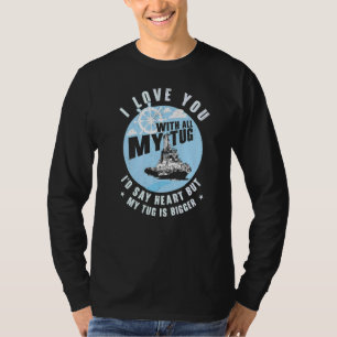 Kapitein Boating Tug Boat Eigenaar 1 T-shirt