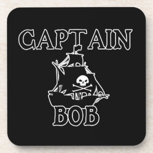 Kapitein Bob (Pirate Ship) Drankjes Onderzetter