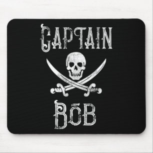 Kapitein Bob - Vintage Gepersonaliseerde Piraat Va Muismat