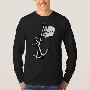 Kapitein Boot Anker Kapitein T-shirt