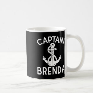 Kapitein Brenda Anker Jacht Boot Schip Zeilen Koffiemok