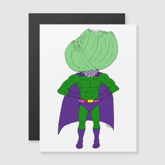 Kapitein Cabbage (Voorkant / Achterkant)