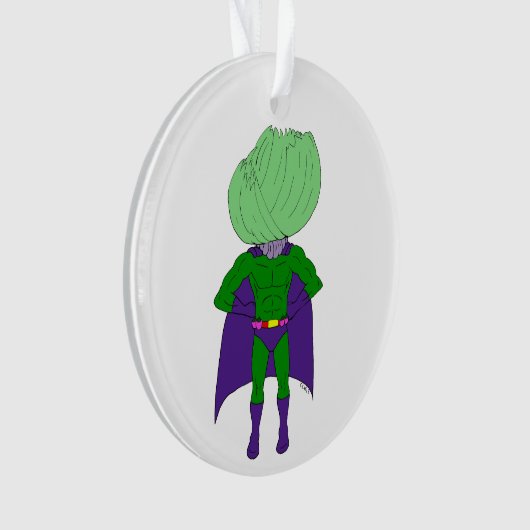 Kapitein Cabbage Ornament (voorkant)