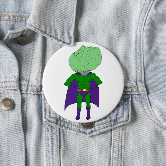 Kapitein Cabbage Ronde Button 4,0 Cm (In situ)