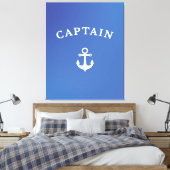Kapitein Canvas Afdruk (Insitu (Slaapkamer))