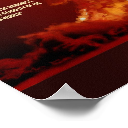 Kapitein Cataclysm Poster (Hoek)