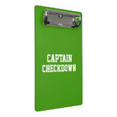 Kapitein Checkdown Mini Klembord (Schuin)