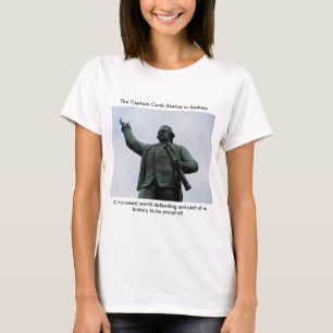 Kapitein Cook Statue in Sydney T-shirt