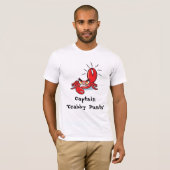 Kapitein Crabby Pants T-shirt (Voorkant volledig)