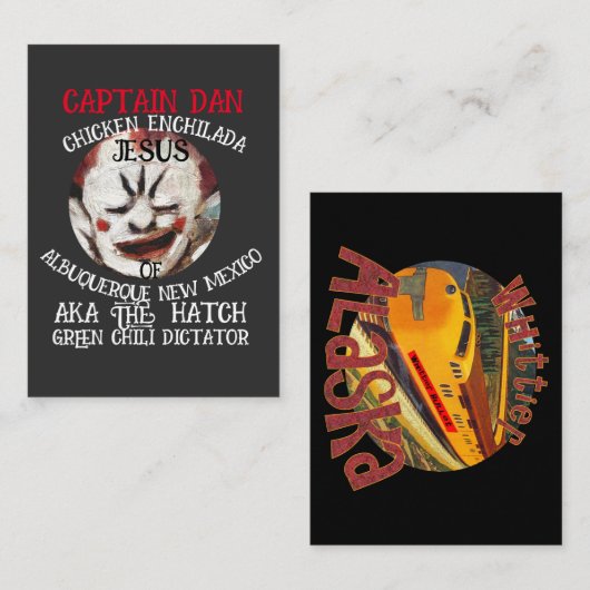 KAPITEIN DAN CHICKEN ENCHILADA JESUS ALBUQUERQUE N INFORMATIEKAARTJE (Voorkant / Achterkant)