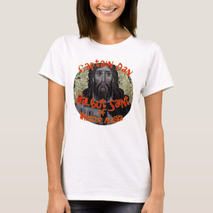 Kapitein Dan de Halibut Saint van Whittier Alaska T-shirt